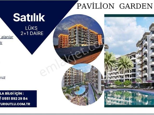 Turgutlu Satılık Ergenekon Mah Lüks Daire Site İçinde 95m2 2+1 Oda 3. Ara Kat Sıfır Asansörlü