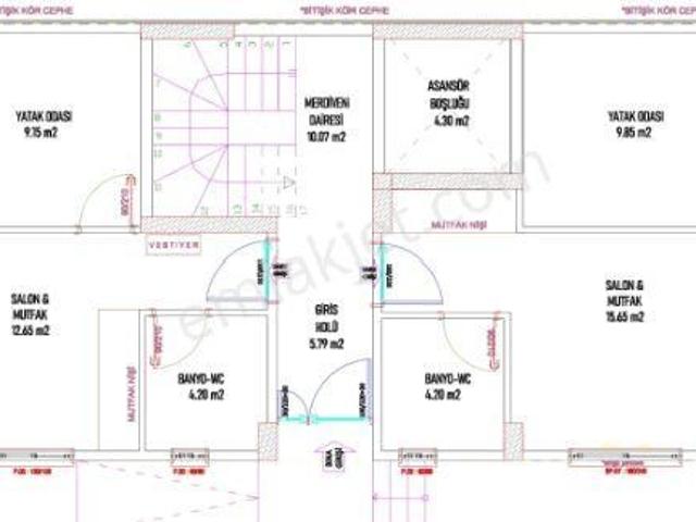 Turhalda Satılık Projeden Sıfır 1+1 Daire