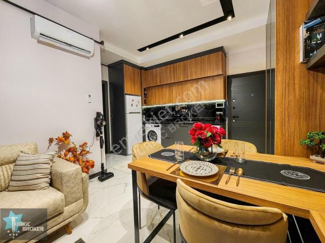 Turkic Brokerdan 55m² Son 1+1 Havuzlu Satılık Eşyalı Suit Apart