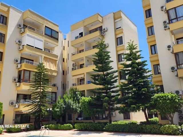 TURNKEY SİTESİ TURNKEY SİTESİ SATILIK EŞYALI 1+1 HAVUZLU DENİZE 200 M MERKEZDE