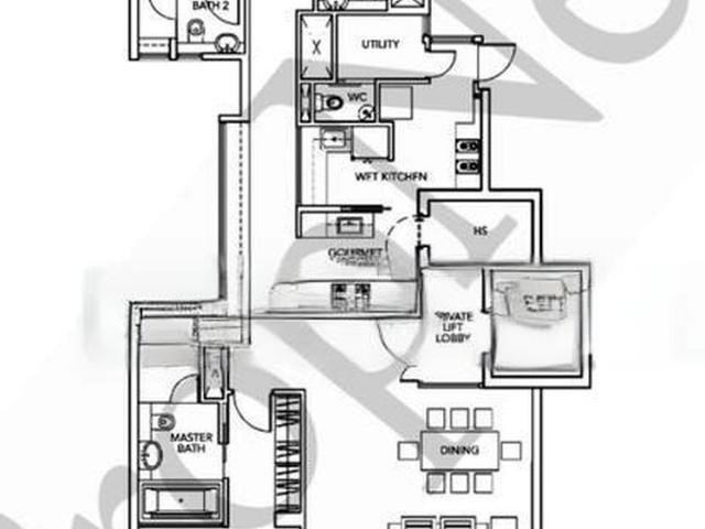 Turquoise D4, Condominium