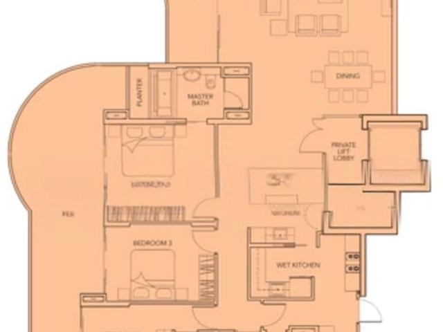Turquoise D4, Condominium