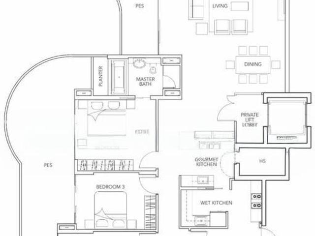 Turquoise D4, Condominium