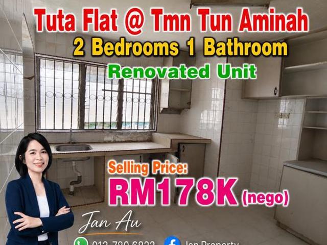 Tuta Flat Taman Ungku Tun Aminah Skudai Johor