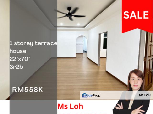 TUTA Jalan Perwira 1 Storey Terrace for