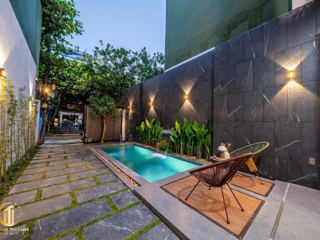 Tuyệt phẩm nhà nguyễn xí 3 tầng 3 mê có bể bơi lớn