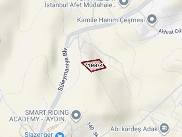 TUZLA TEPEÖREN'DE 288 M2 HISSELI SATILIK ARSA