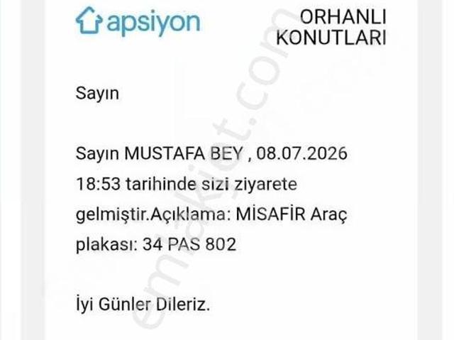 Tuzla Orhanlı Kurtköy Viaport Sınır Site İçi Satılık 2+1 Daire