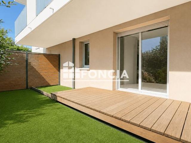 Type 2 avec jardin privatif et parking en sous sol