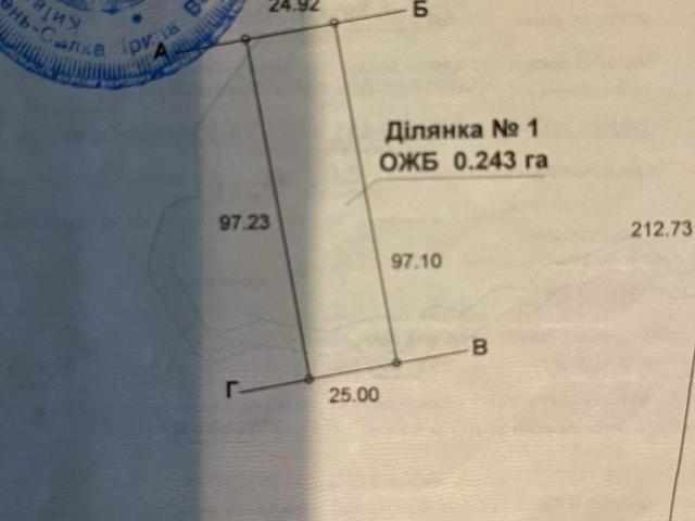 участок Ясногородка