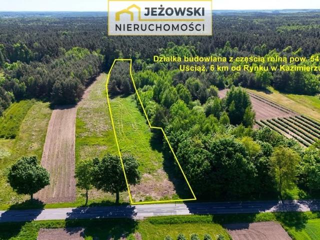 Uściąż, 5 400 m2