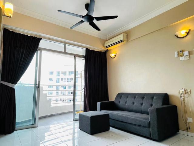 U Garden Gelugor Furnished Renovated High Floor Nice View Windy