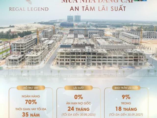 Đầu tư sinh lợi cao và bền vững cho nhà đầu tư Shophouse view biển sở hữu sổ hồng lâu dài