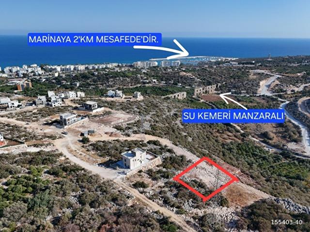 UĞUR EMLAK'TAN TIRTAR'DA SATILIK VİLLALIK ARSA DENİZ MANZARALI