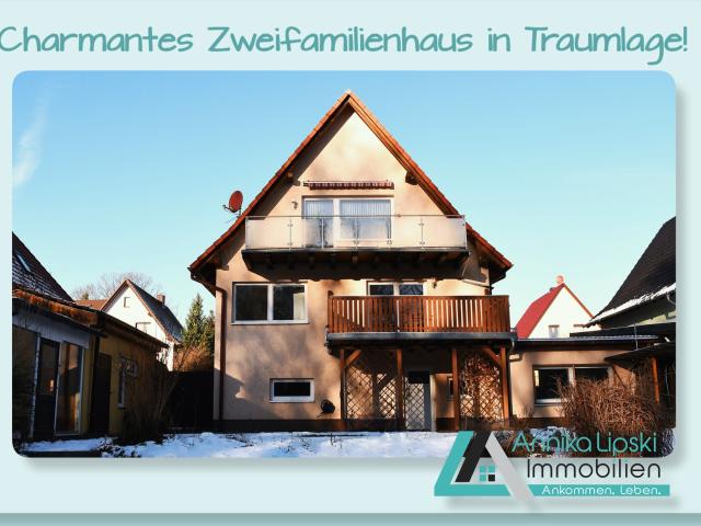 Uckermark Charmantes Zweifamilienhaus in Traumlage