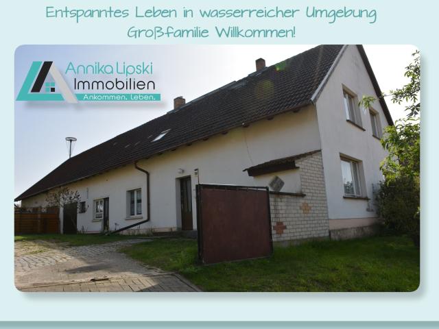 Uckermark Entspanntes Leben in wasserreicher Umgebung Großfamilie Willkommen!