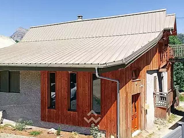 Ubaye Serre Ponçon 04340 Achat / Vente maison 6 pièces t6 terrasse