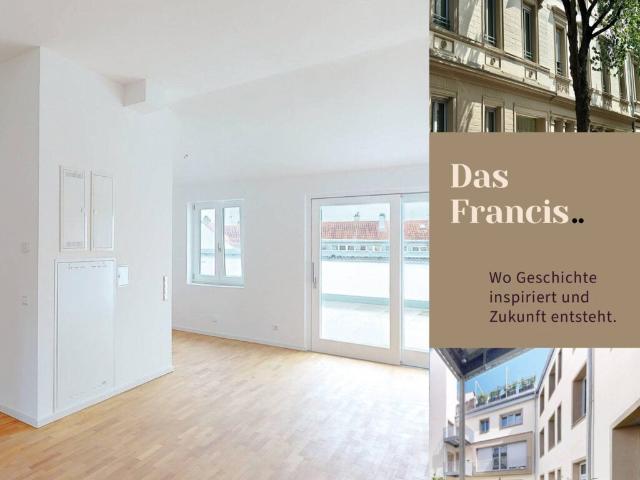 Über den Dächern der Weststadt! Exklusive Wohnung mit Dachterrasse im Francis