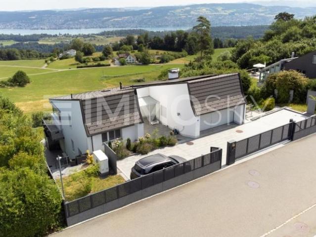 Über den Dächern Edles Wohnen mit Blick auf den Zürichsee