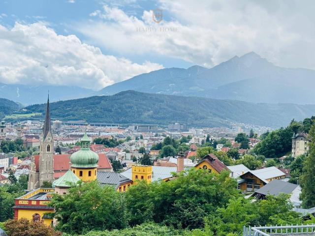 Über den Dächern von Innsbruck. gepflegte Dachterrassenmaisonette mit traumhaften Westblick !