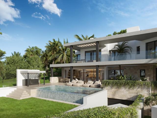 Ubicada en la exclusiva zona de Lomas del Virrey, en plena M. 1052m² Marbella