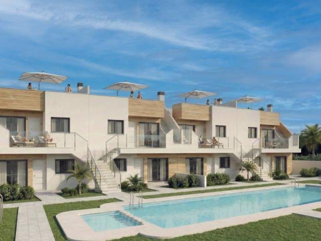 Descubra este moderno residencial de bungalows de obra nueva. 74m² San Javier