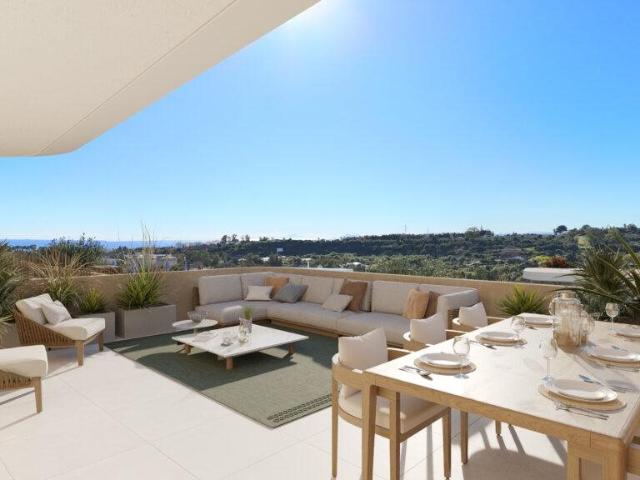 Ubicada en la prestigiosa zona de Cancelada, en la Nueva Mil. 105m² Estepona