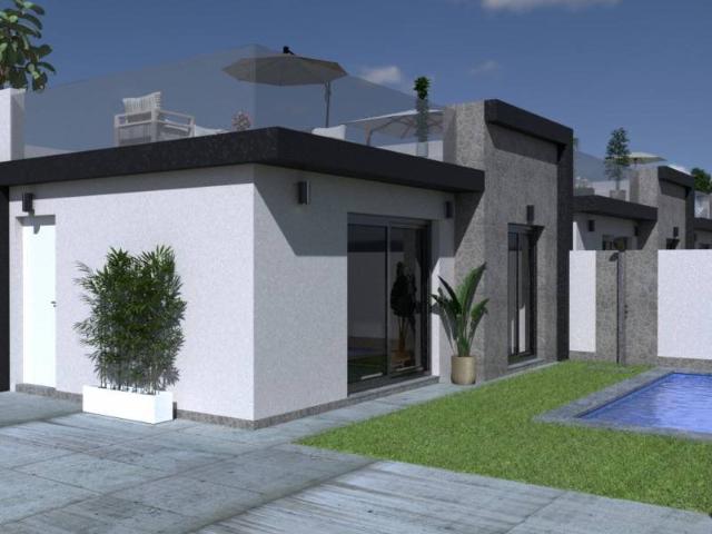 Descubra estas villas adosadas de una sola planta en Balsica. 90m² Balsicas