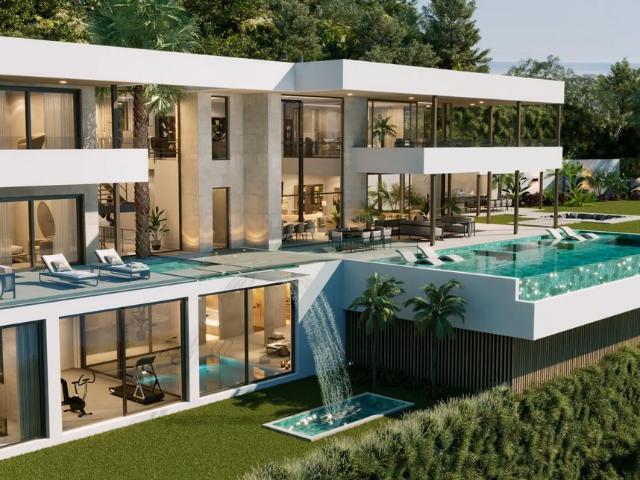 Ubicado dentro de la prestigiosa comunidad cerrada de El Mad. 1107m² Benahavís