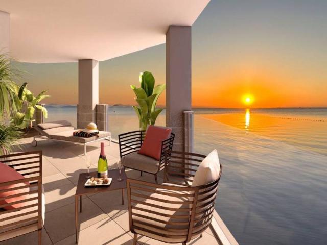 Ubicado en la exclusiva zona de La Manga del Mar Menor, este. 99m² La Manga del Mar Menor