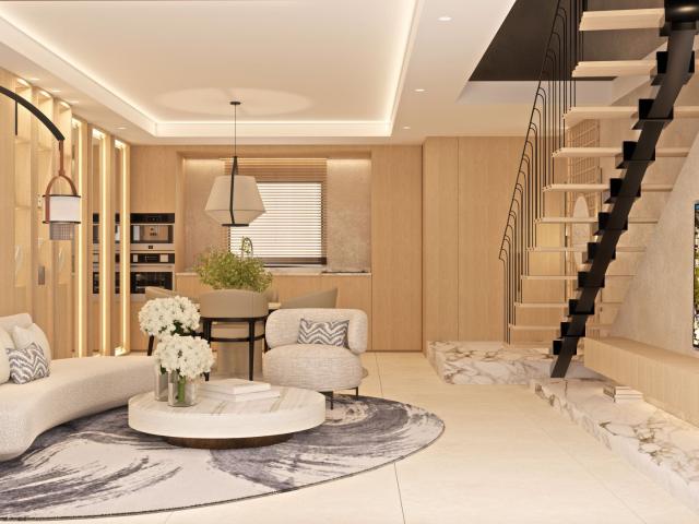 Ubicado en la prestigiosa urbanización Arco Iris, este adosa. 180m² Marbella
