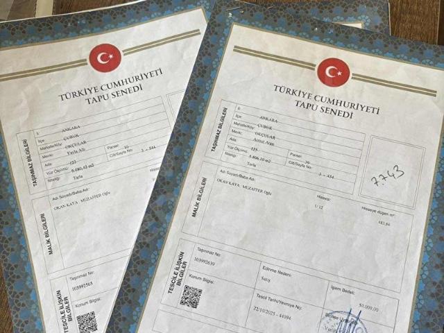 ÇUBUK OKÇULAR MEVKİNDE SATILIK HİSSELER