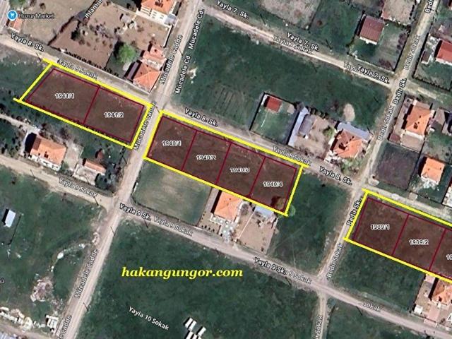 Çubuk Ankara Bulvarı yakını, Tam, Tek Tapu, 9 ADET Konut Arsası.