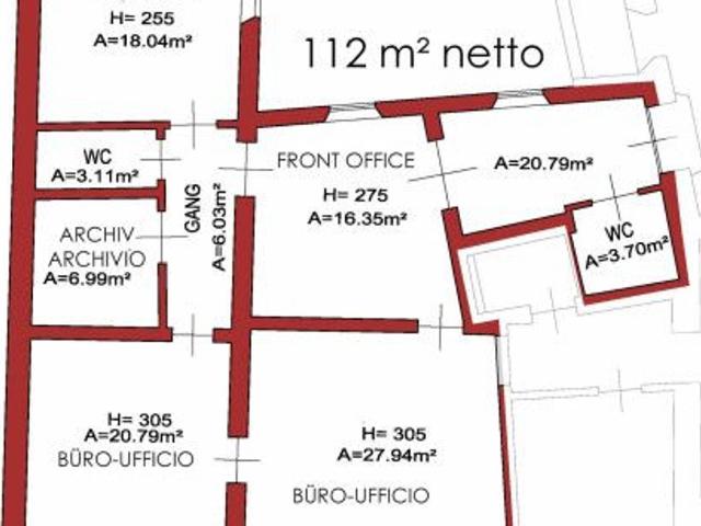 Ufficio in affitto a Bressanone