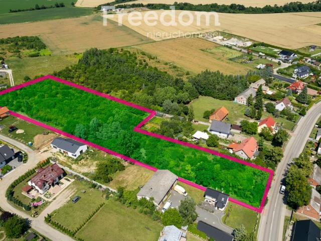 Przestronna działka 11 055 m² z dostępem do mediów