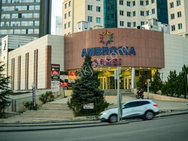 Çukurambarın Kalbi Ambrosia Çarşı Merkezinde Satılık Ofis