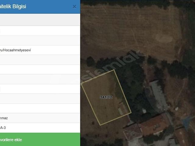 ÇUKURKUYUDA 2 KAT İMARLI 1024 M2 SATILIK ARSA
