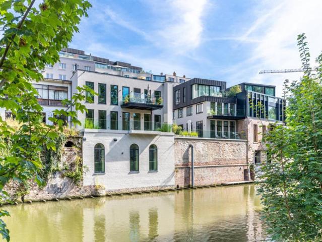 Uitzonderlijk Waterfront appartement aan de Leie in Gent