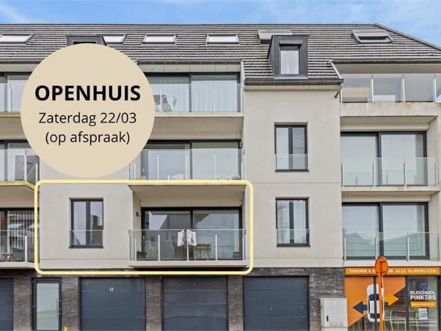 Uitstekend onderhouden 2 slpk appartement in hartje Bredene