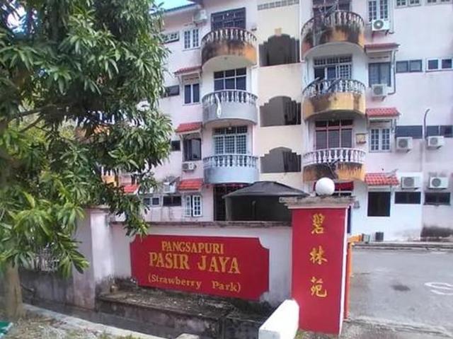 Ujong Pasir Ground floor Pangsapuri pasir jaya Taman sinn