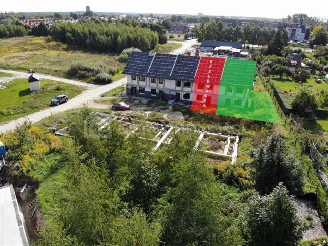 ul. Kręta zabudowa szeregowa, stan deweloperski