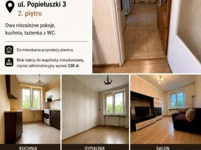 Ul. Popiełuszki 3 39 m², Stalowa Wola