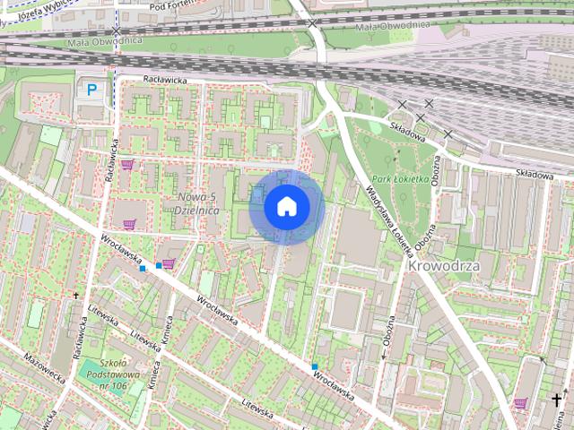 ul. Poznańska dwupokojowy apartament 47m2