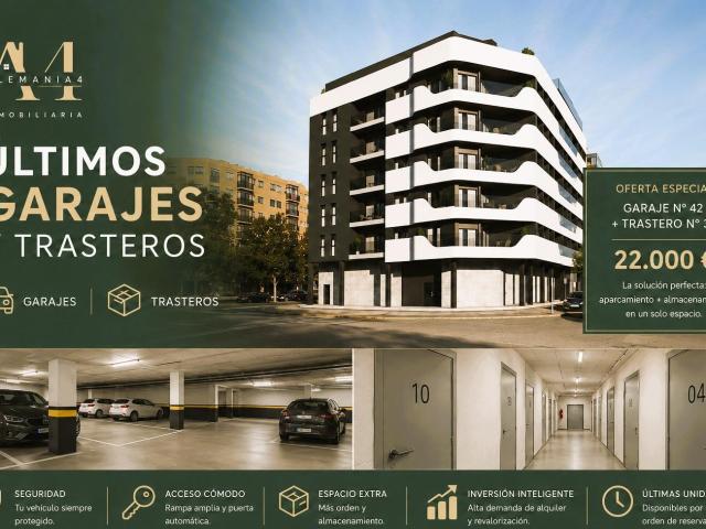 Últimos garajes y Trasteros en Nuevo Cáceres