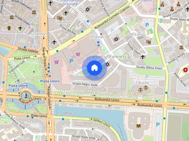 Ultra central garsoniera la curte renovata Piata Unirii