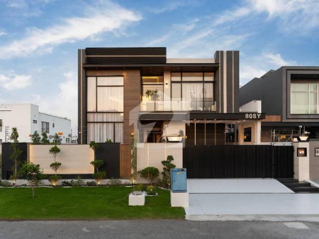 Ultra Luxury 1 Kanal Semi Furnished House Available For Sale in DHA Phase 7 Block Y