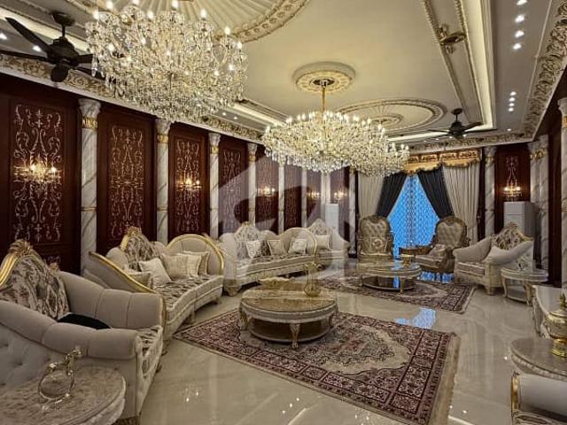 Ultra Luxury 2 Kanal Brand New Spanish Mansion in DHA Phase 6 Fully Furnished with Home Theatre, Swimming Pool & Grand Full Basement | A Prestigious Dream Home for Elite Living