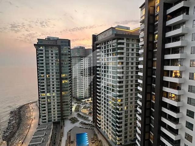 Ultra Luxury 4BR Sea Facing Apartment | Reef Tower Emaar Oceanfront | Pool & Sunset Views