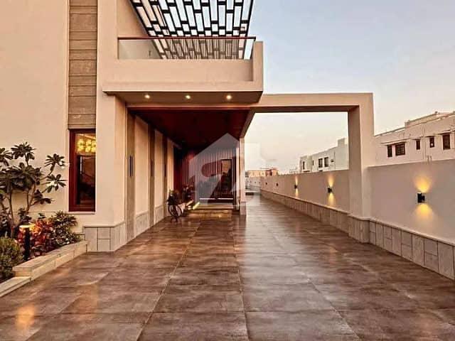 Ultra Luxury Brand New 1000 Yard Bungalow With Swimming Pool &b Premium Finishes In DHA Phase 8, Karachi