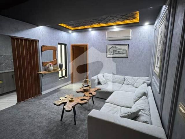 Ultra Luxury One Bed Furnished Apartment Available For Rent In Quaid Block Sector E Bahria Town Lahore